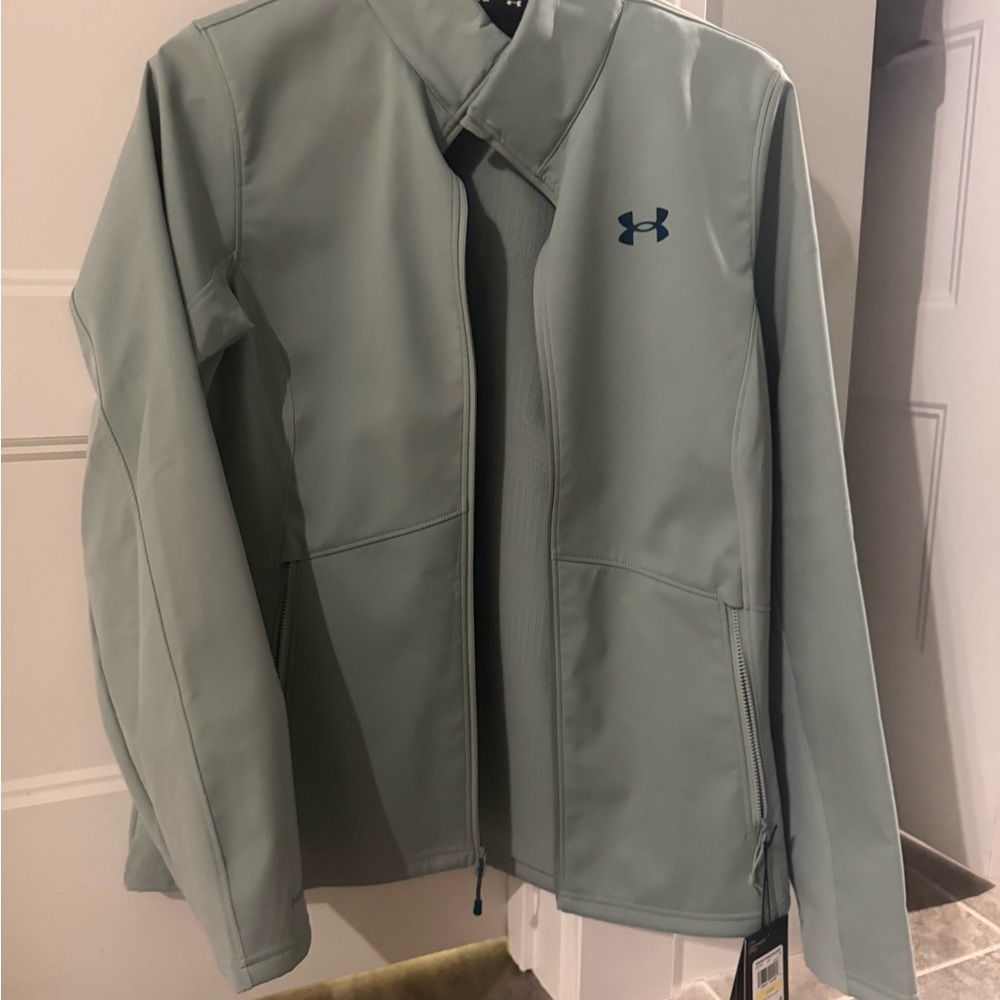 Under Armour Sage Green Softshell Utility Jacket